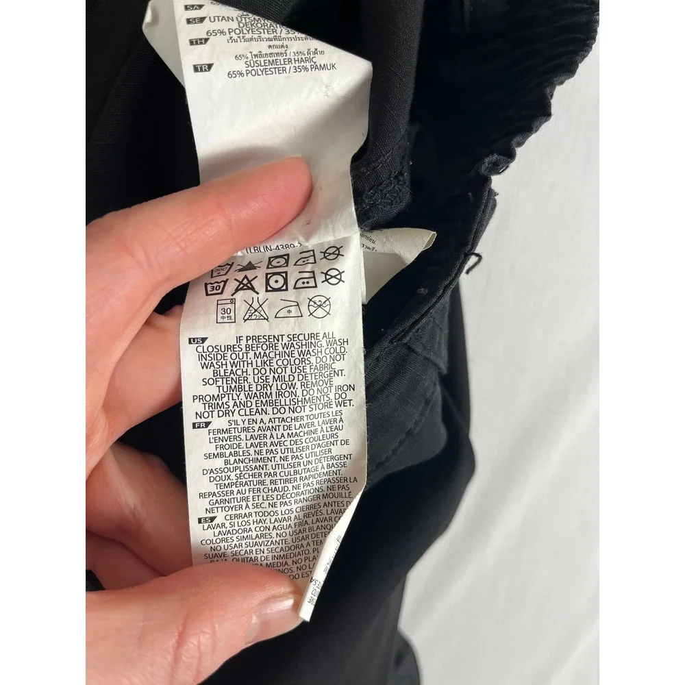 5.11 Tactical Series Cargo Pants Mens 40x30 Black Ripstop Utility Rugged